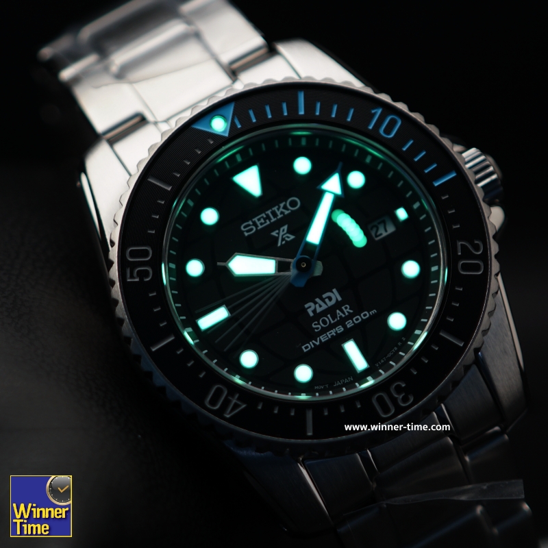 นาฬิกาSEIKO Prospex Compact PADI Solar Scuba Diver Special Edition รุ่น SNE575P1,SNE575P,SNE575