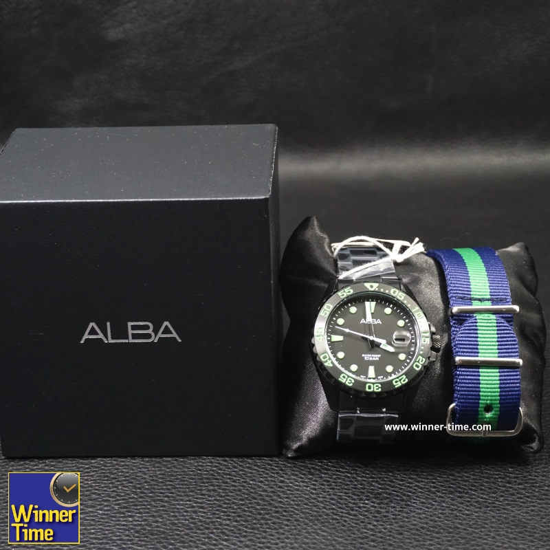 นาฬิกาข้อมือผู้ชาย ALBA Active Quartz รุ่น AS9N25X