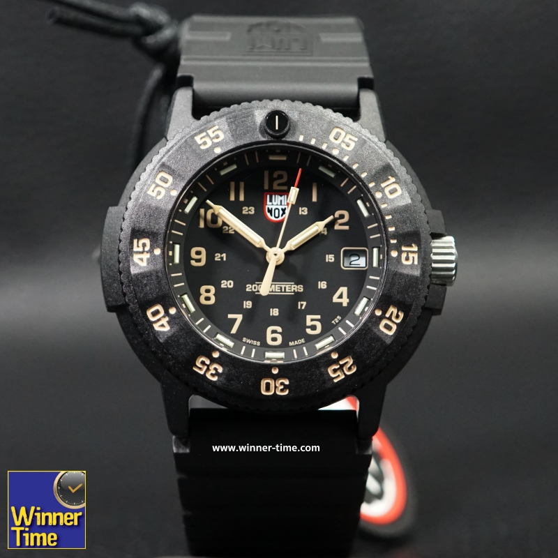 นาฬิกาLuminox 3001.EVO.OR Black Dial Swiss Quartz 43mm Case Watch รุ่น XS.3001.EVO.OR