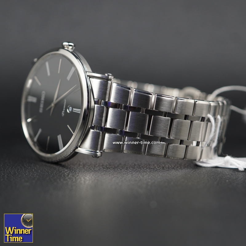 นาฬิกาข้อมือผู้ชาย Seiko Premier Quartz Analog รุ่น SKP393,SKP393P1, SKP393P