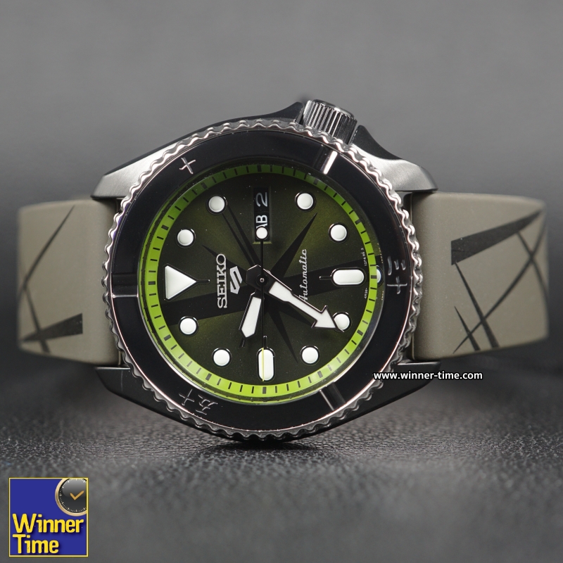 นาฬิกาSeiko 5 Sports ONE PIECE Limited Edition (ZORO) รุ่น SRPH67K1,SRPH67K,SRPH67