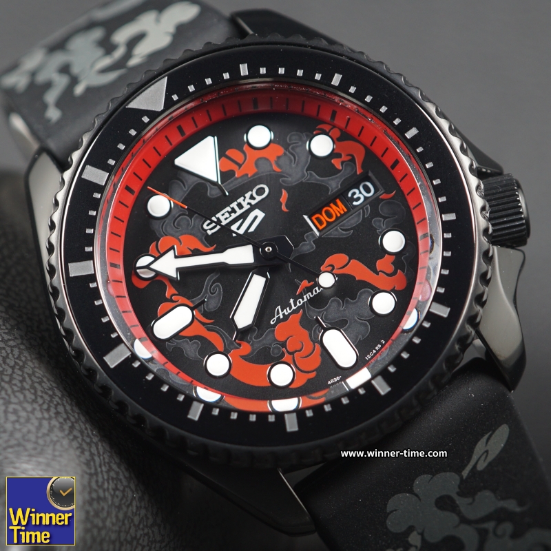 นาฬิกาSeiko 5 Sports ONE PIECE Limited Edition (LUFFY) รุ่น SRPH65K1,SRPH65K,SRPH65