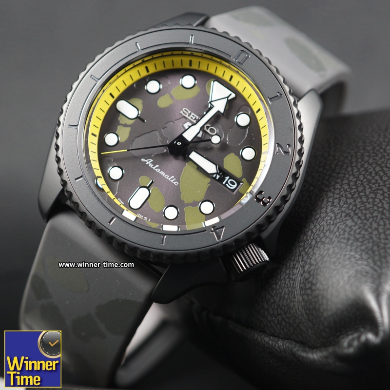 นาฬิกาSeiko 5 Sports ONE PIECE Limited Edition (SANJI) รุ่น SRPH69K1,SRPH69K,SRPH69