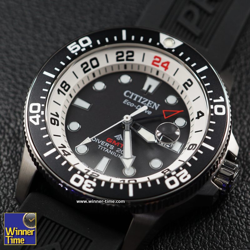 นาฬิกา CITIZEN PROMASTER 200M GMT Diver รุ่น BJ7110-11E