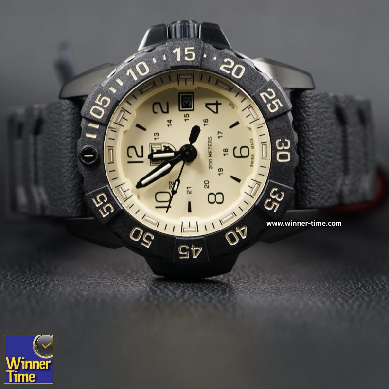 นาฬิกา LUMINOX Navy Seal Lm3251.cbnsf.set Black Rubber Strap Men Watch รุ่น XS.3251.CBNSF.SET