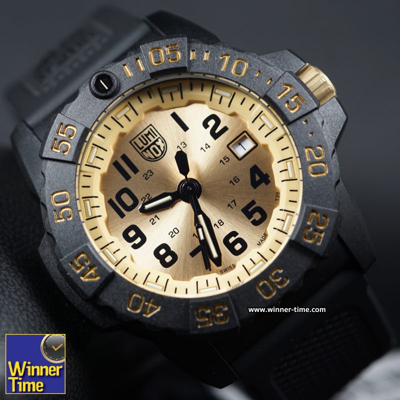 นาฬิกา LUMINOX NAVY SEAL GOLD 3500 SERIES LIMITED EDITION  รุ่น XS.3505.GP.SET