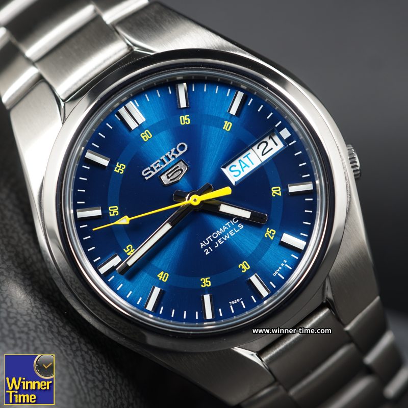 นาฬิกาข้อมือผู้ชาย Seiko 5 Automatic 21 Jewels รุ่น SNK615K1,SNK615K,SNK615