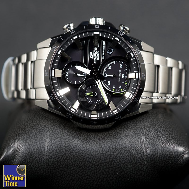 นาฬิกาCasio Edifice Smartphone Link Chronograph Analog Solar Poweredi รุ่น EQS-940DB-1A