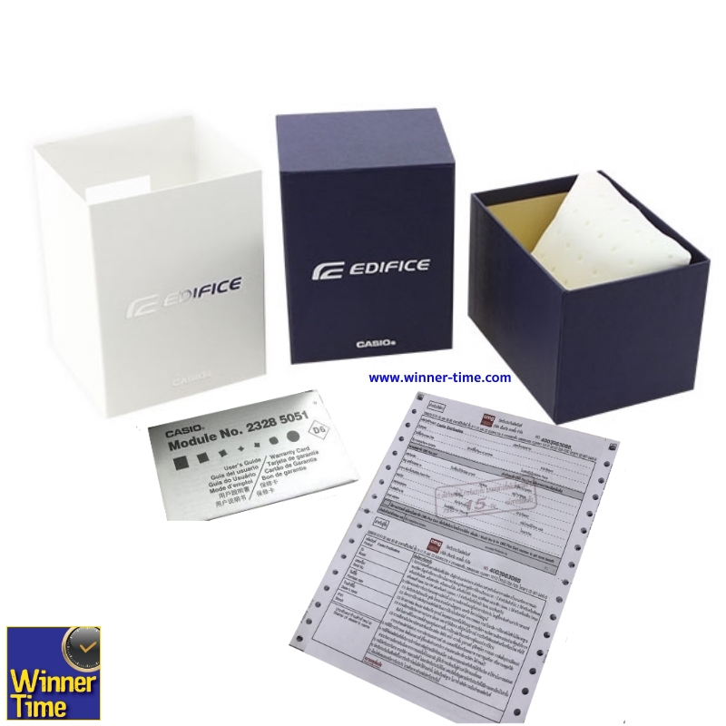 นาฬิกาCASIO EDIFICE อะนาล็อก-ดิจิตอล รุ่น EFV-C110D-2AV