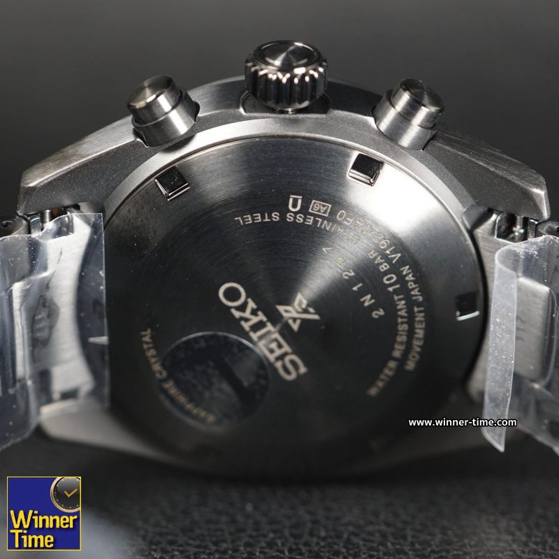 นาฬิกาSEIKO PROSPEX The Black Series SPEEDTIMER Solar Chronograph 