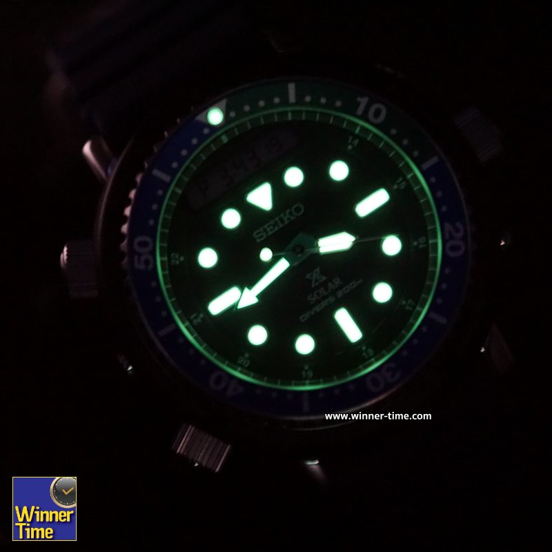 นาฬิกาSEIKO PROSPEX ARNIE SOLAR Tropical LagoonSpecial Edition รุ่น SNJ039P1,SNJ039P,SNJ039