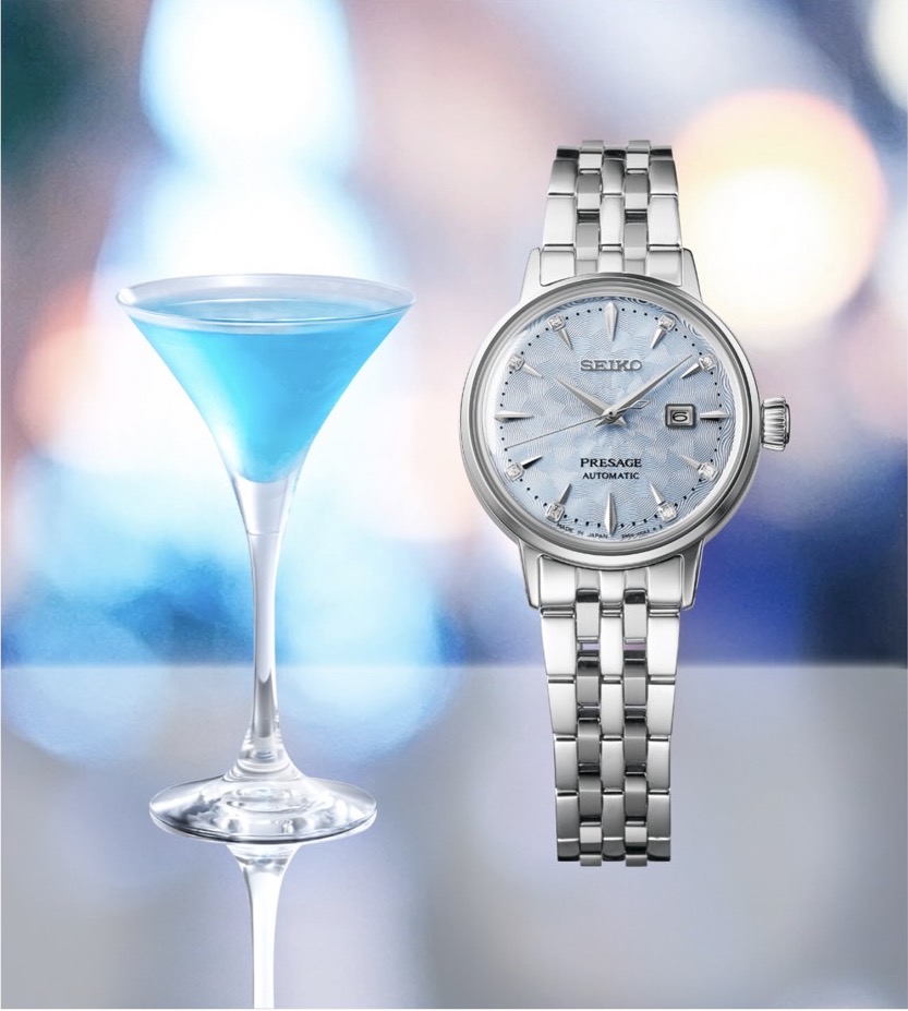 นาฬิกาSeiko Presage Cocktail Time Skydiving Diamond Twist รุ่น SRE007J1,SRE007J,SRE007J (ผู้หญิง)