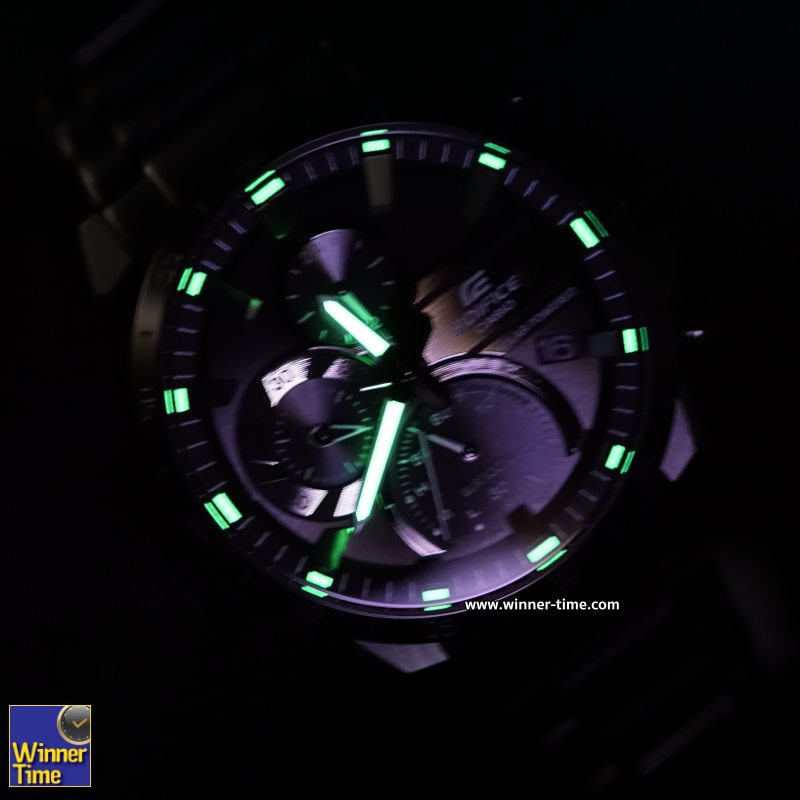 นาฬิกาCASIO EDIFICE โครโนกราฟพลังงานแสงอาทิตย์ รุ่น EQS-940DC-1AV