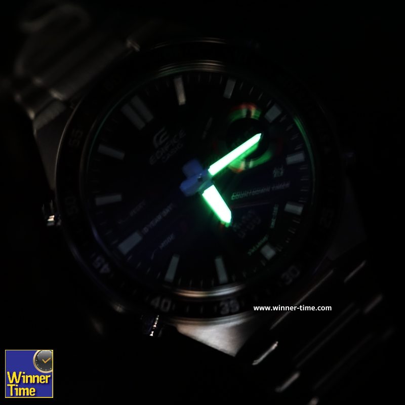 นาฬิกาCASIO EDIFICE อะนาล็อก-ดิจิตอล รุ่น EFV-C110D-1A4V