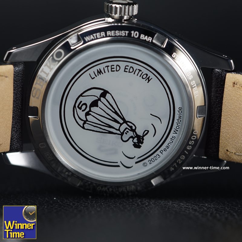 นาฬิกา SEIKO Peanuts Snoopy Design Limited Edition รุ่น SRPK27K1,SRPK27K,SRPK27