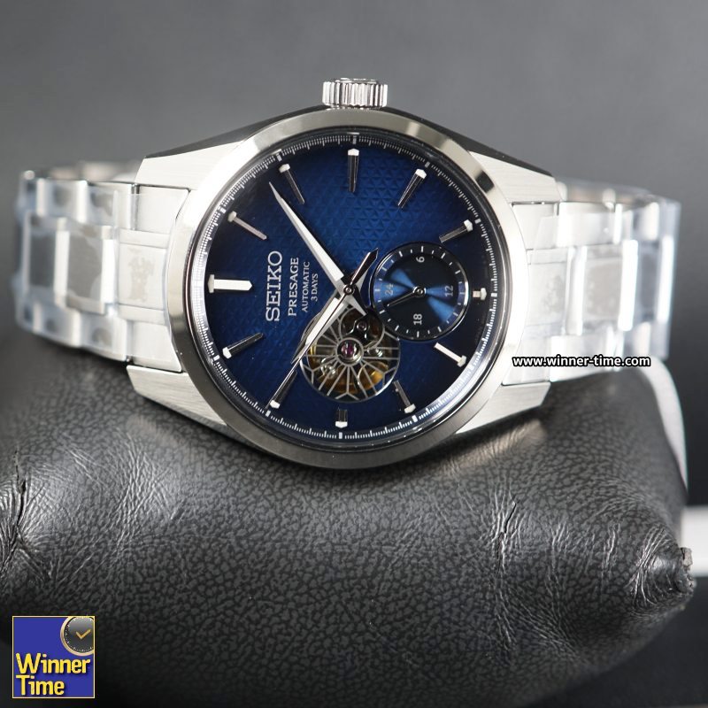 นาฬิกาSEIKO PRESAGE Sharp Edged Series Semi-transparent Caliber 6R5J รุ่น SPB417J1,SPB417J,SPB417