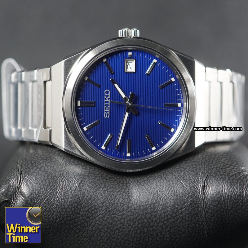 นาฬิกา SEIKO Quartz Sapphire Glass Essential Time รุ่น SUR555P,SUR555P1,SUR555P