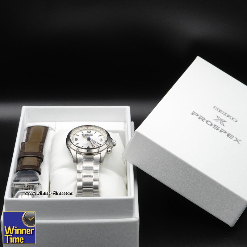 นาฬิกาข้อมือ Seiko Prospex GMT Alpinist 110th Anniversary Watch Limited Edition of 3,000 pieces รุ่น SPB409J1,SPB409,SPB409J