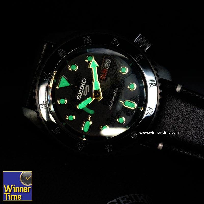 นาฬิกาข้อมือ SEIKO 5 Sports Bruce Lee Limited Edition รุ่น SRPK39K,SRPK39K1,SRPK39