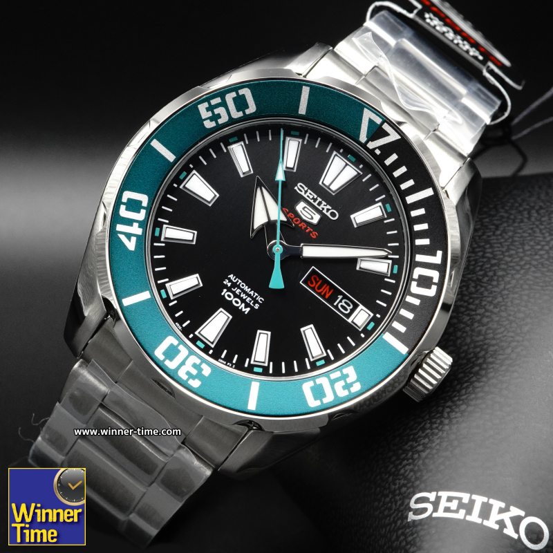 นาฬิกาข้อมือผู้ชาย Seiko 5 Sports Automatic รุ่น SRPC53,SRPC53K1, SRPC53K