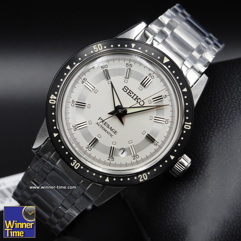 นาฬิกาข้อมือ SEIKO PRESAGE Style60’s Crown Chronograph 60th Anniversary Limited Edition 5,000 PCS. รุ่น SRPK61J1,SRPK61J,SRPK61J,SRPK61