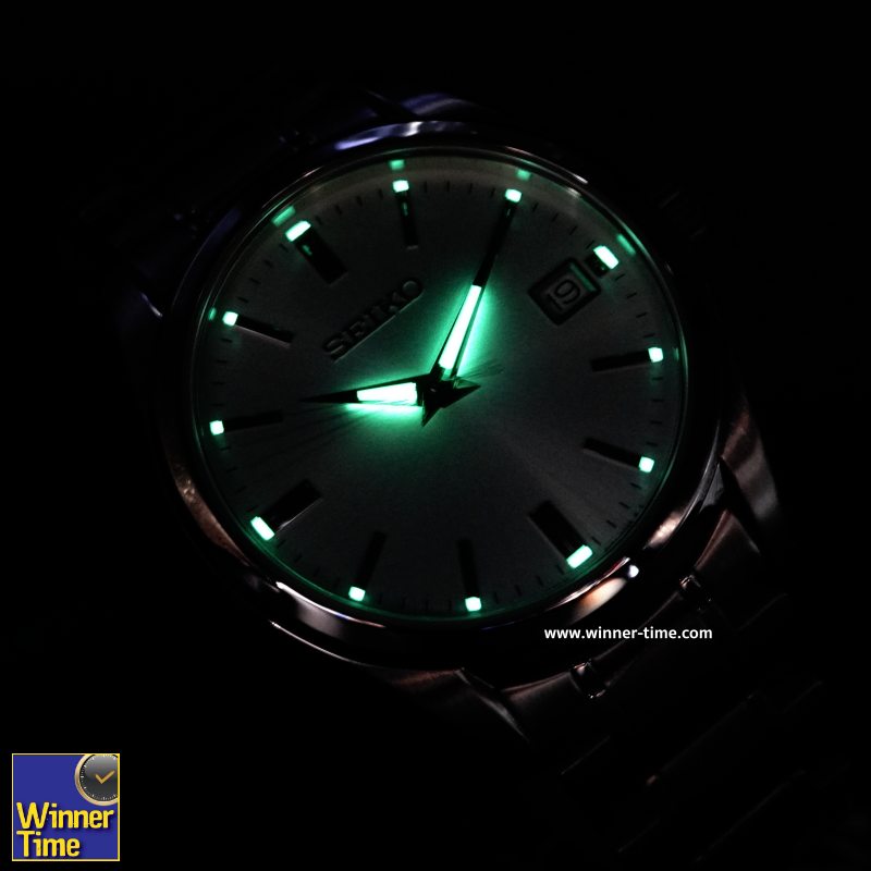นาฬิกาข้อมือ SEIKO Essential Time ควอทซ์ Sapphire รุ่น SUR307P1,SUR307P,SUR307