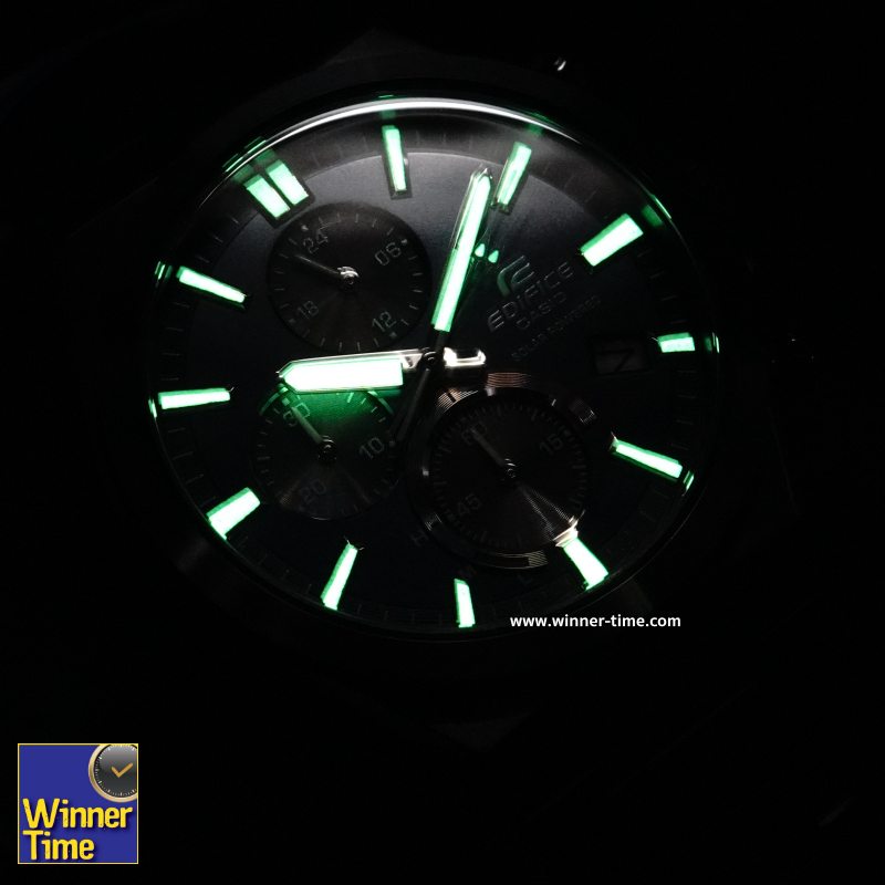 นาฬิกาCASIO EDIFICE โครโนกราฟพลังงานแสงอาทิตย์ รุ่น EQS-950DC-2AV