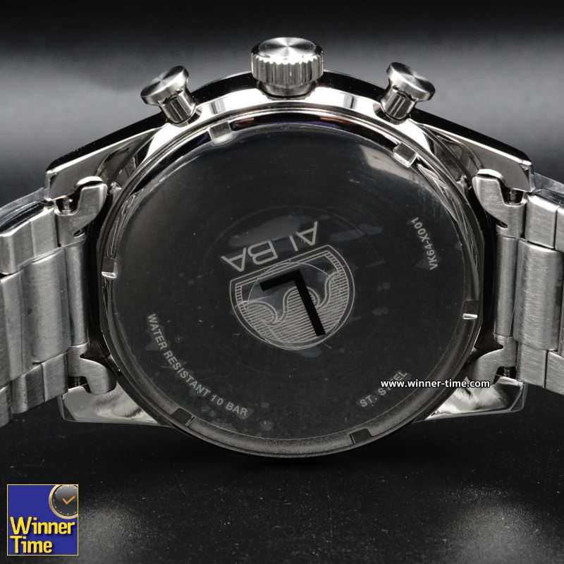 นาฬิกาข้อมือ ALBA Quartz Chronograph รุ่น A4B011X,A4B011X1,A4B011
