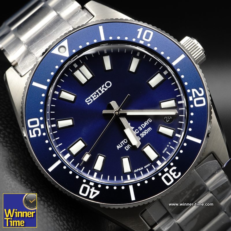 นาฬิกาข้อมือ SEIKO PROSPEX 1965 HERITAGE DIVER’S รุ่น SPB451J,SPB451J1,SPB451 สี NAVY BLUE