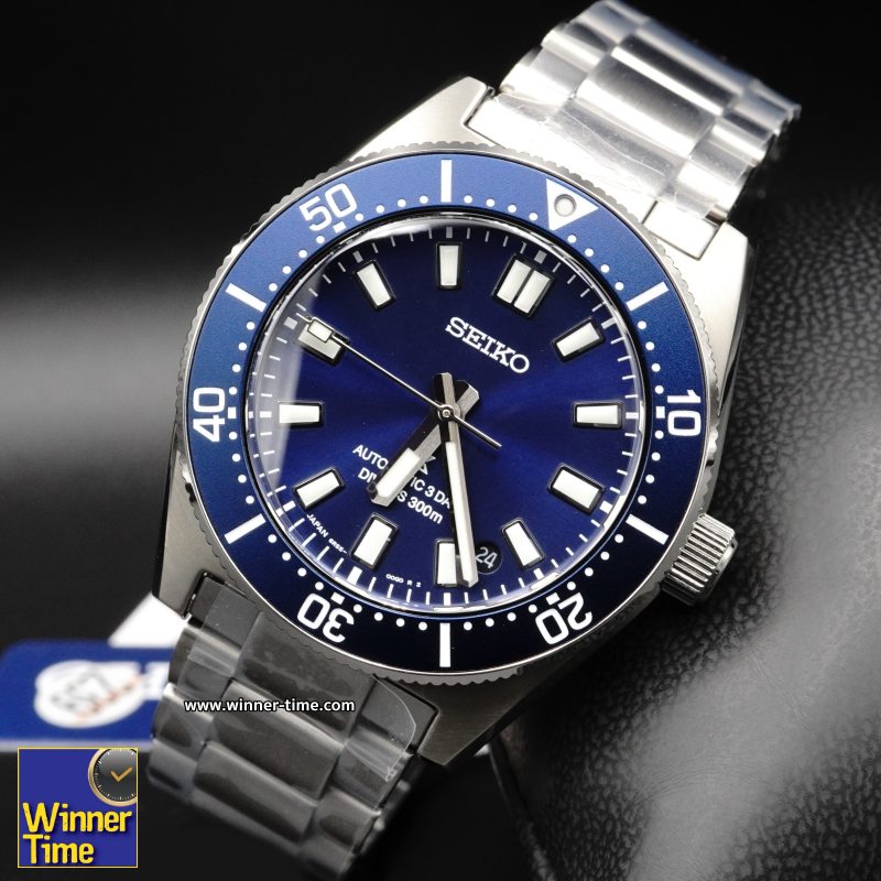 นาฬิกาข้อมือ SEIKO PROSPEX 1965 HERITAGE DIVER’S รุ่น SPB451J,SPB451J1,SPB451 สี NAVY BLUE