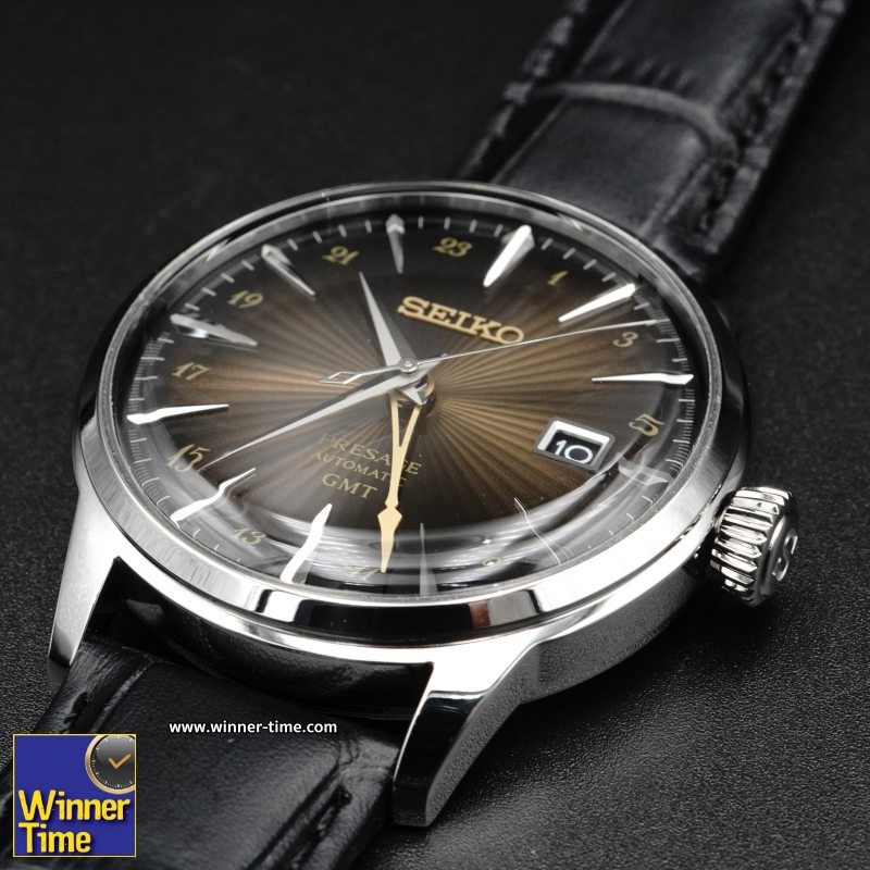 นาฬิกาข้อมือ SEIKO Presage Cocktail Time Automatic GMT รุ่น SSK039J1,SSK039J,SSK039