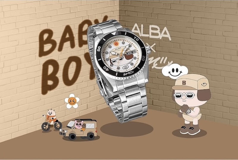 นาฬิกาข้อมือ ALBA x Baby Boy by StupidnoobmaccSpecial Edition รุ่น AL4689X,AL4689X1,AL4689