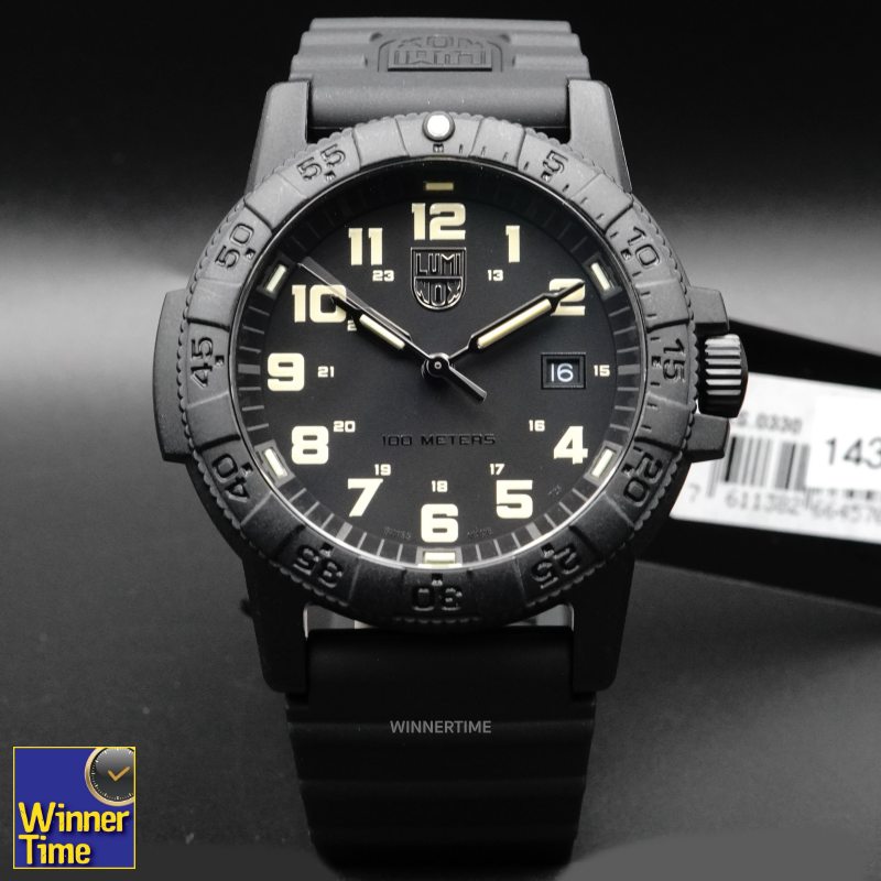 นาฬิกาข้อมือ LUMINOX Leatherback Sea Turtle Giant Outdoor Watch, 44 mm รุ่น XS.0330