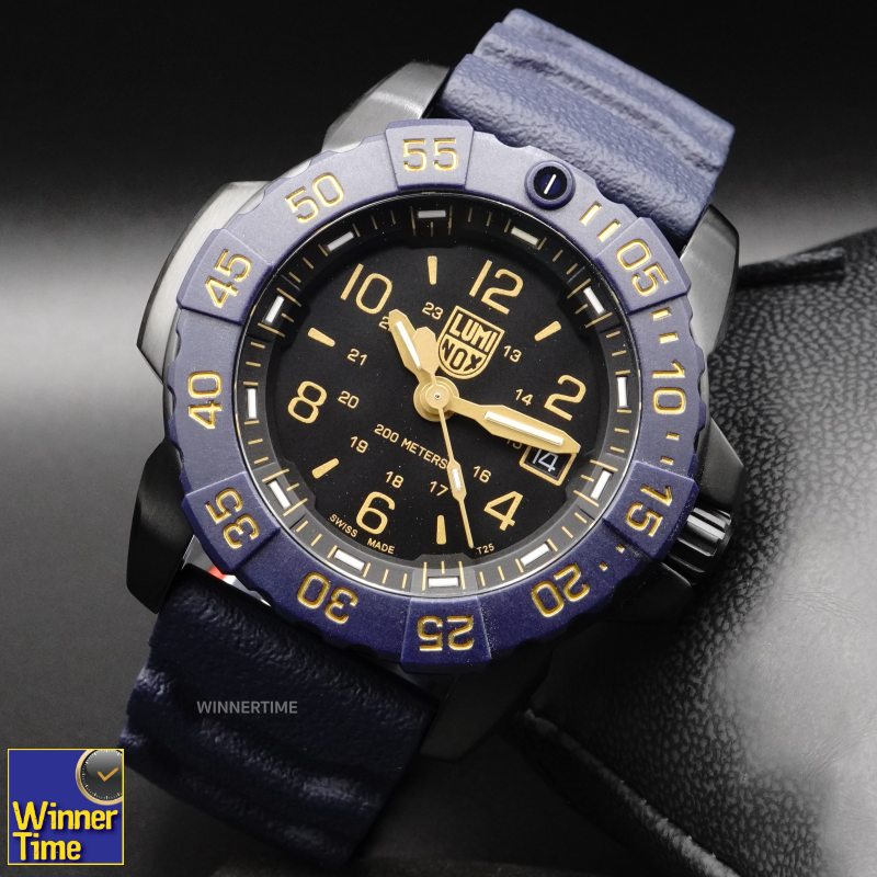 นาฬิกาข้อมือ LUMINOXNavy SEAL Foundation Back to the Blue Military Watch 45mm รุ่น XS.3255.CB.NSF