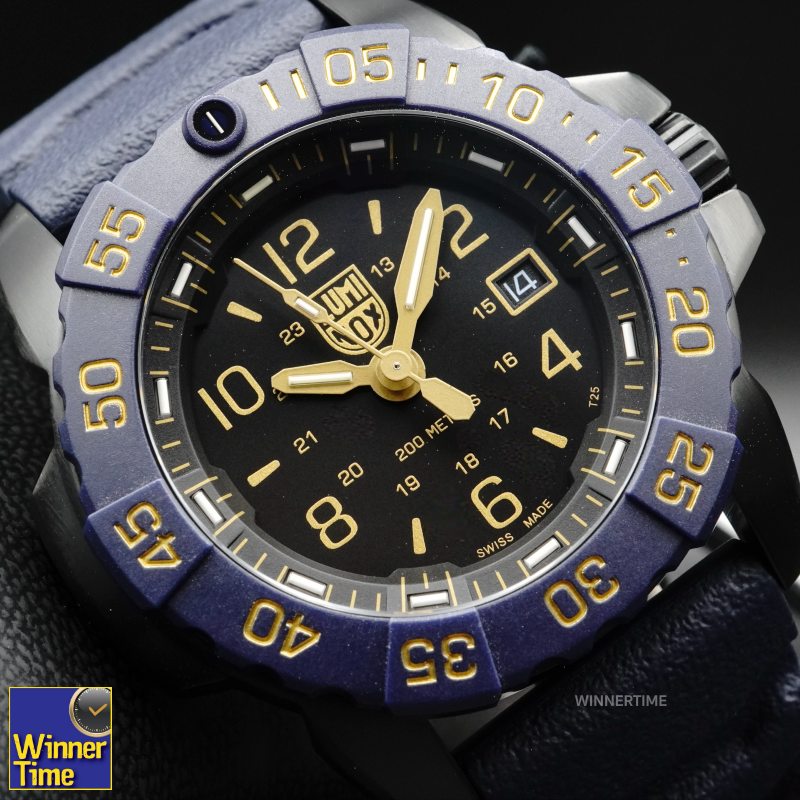 นาฬิกาข้อมือ LUMINOXNavy SEAL Foundation Back to the Blue Military Watch 45mm รุ่น XS.3255.CB.NSF