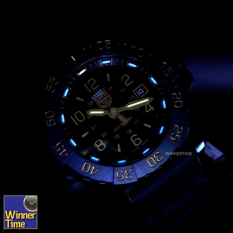 นาฬิกาข้อมือ LUMINOXNavy SEAL Foundation Back to the Blue Military Watch 45mm รุ่น XS.3255.CB.NSF