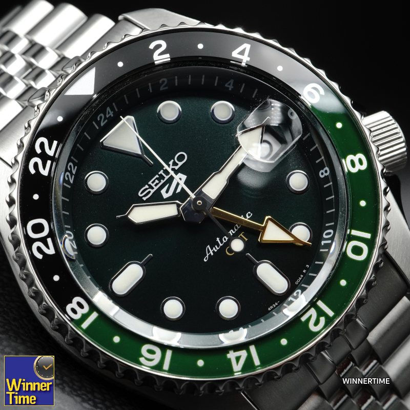 นาฬิกาข้อมือ SEIKO 5 Sports SKX Series GMT รุ่น SSK035K1,SSK035K,SSK035