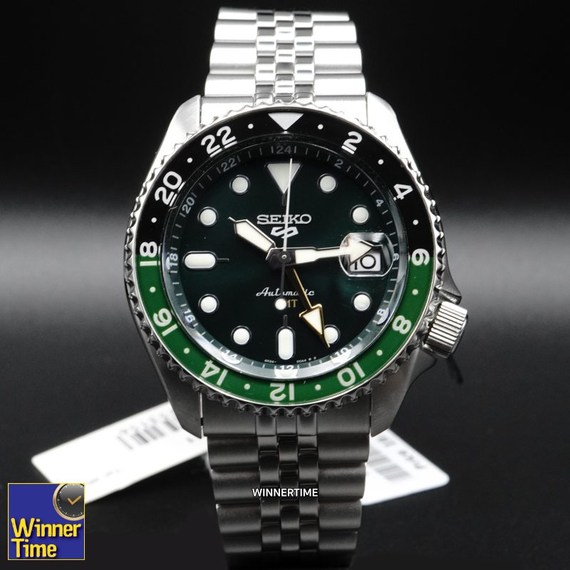 นาฬิกาข้อมือ SEIKO 5 Sports SKX Series GMT รุ่น SSK035K1,SSK035K,SSK035