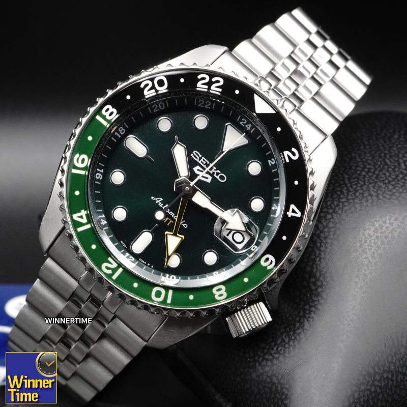 นาฬิกาข้อมือ SEIKO 5 Sports SKX Series GMT รุ่น SSK035K1,SSK035K,SSK035