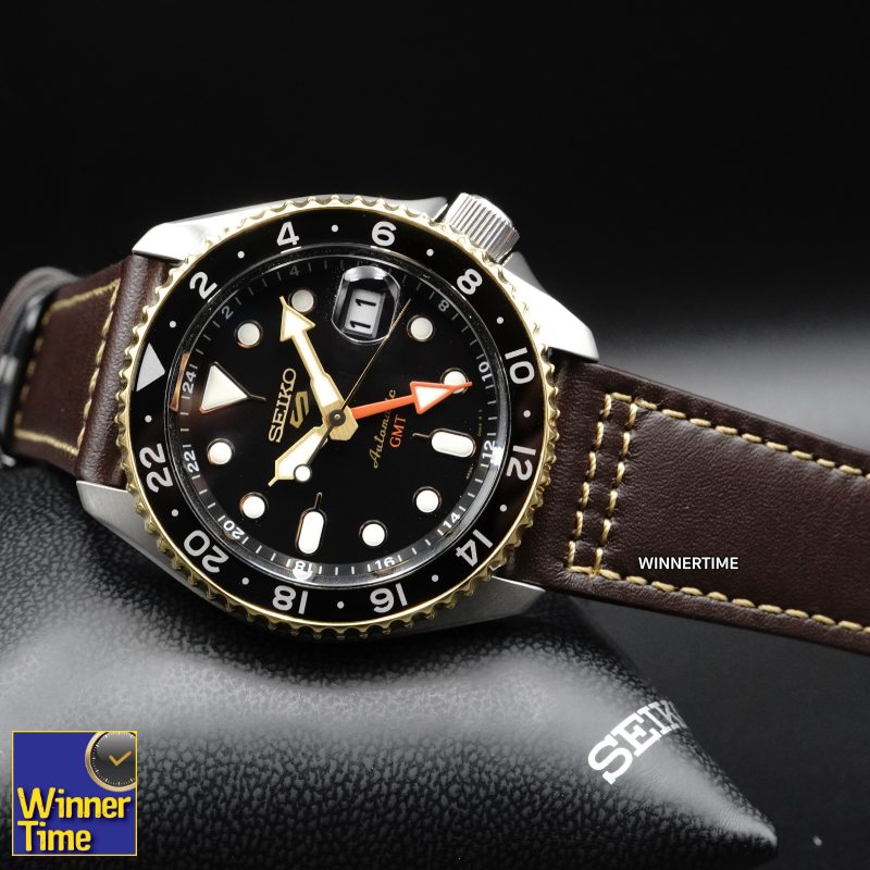 นาฬิกาข้อมือ SEIKO 5 Sports SKX Series GMT รุ่น SSK036K1,SSK036K,SSK036