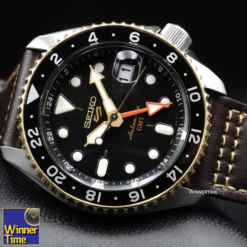 นาฬิกาข้อมือ SEIKO 5 Sports SKX Series GMT รุ่น SSK036K1,SSK036K,SSK036