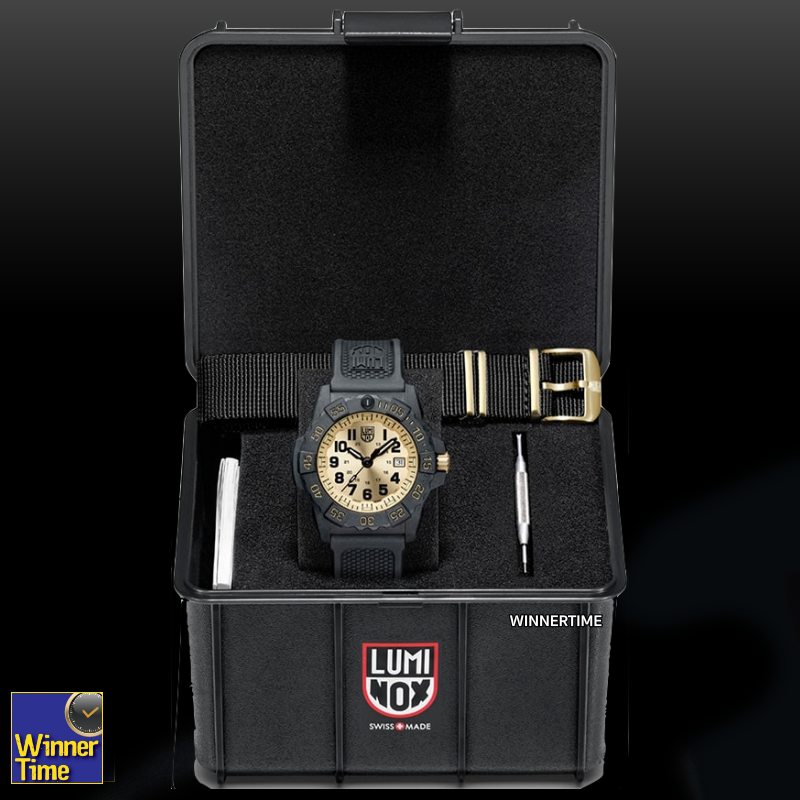 นาฬิกา LUMINOX NAVY SEAL GOLD 3500 SERIES LIMITED EDITION  รุ่น XS.3505.GP.SET