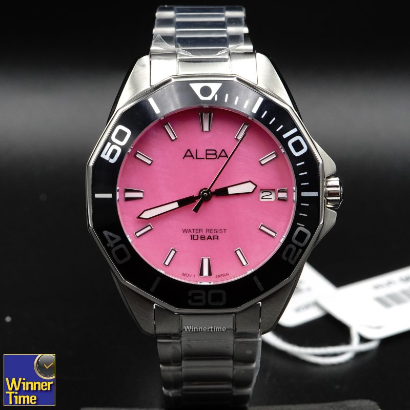 นาฬิกาข้อมือผู้หญิง Alba Quartz  Boyish รุ่น AG8P29X,AG8P29