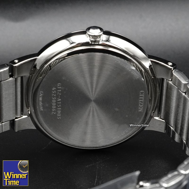 นาฬิกาCitizen Stainless Steel Quartz รุ่น BI5120-51L