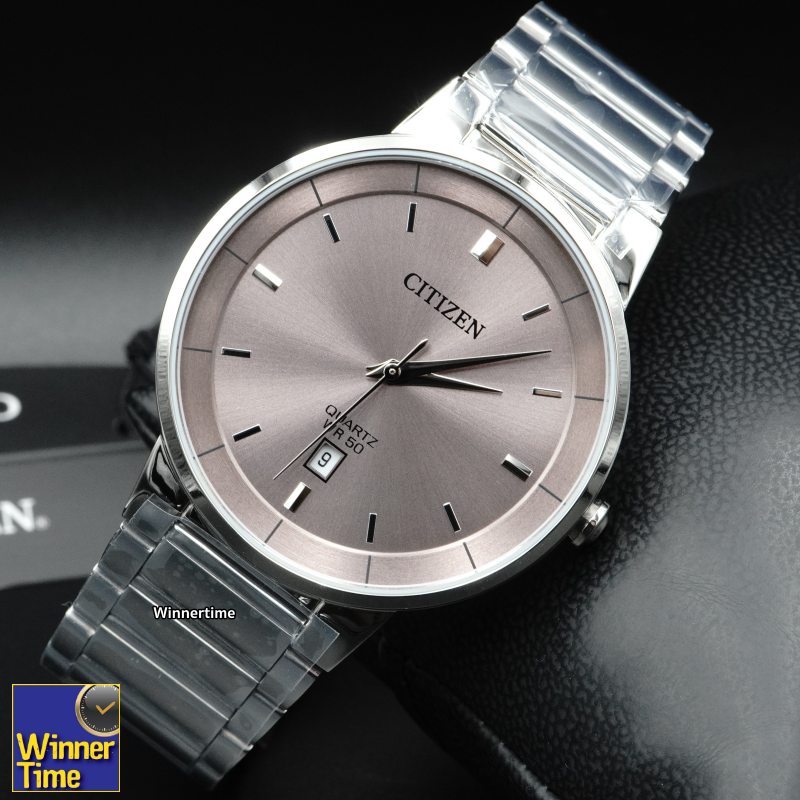 นาฬิกาCitizen Stainless Steel Quartz รุ่น BI5120-51Z