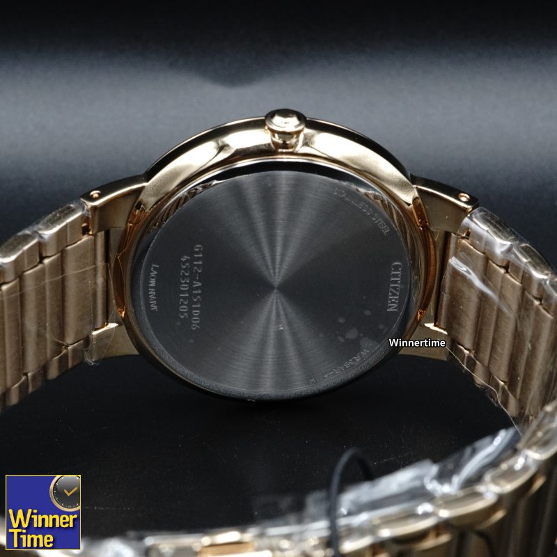 นาฬิกาCitizen Stainless Steel Quartz รุ่น BI5123-52X