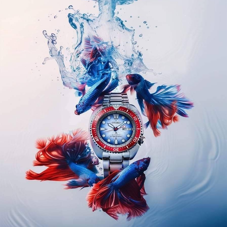 นาฬิกาSeiko Prospex Siamese Fighting Fish Limited Edition รุ่น SRPL17K1,SRPL17K,SRPL17