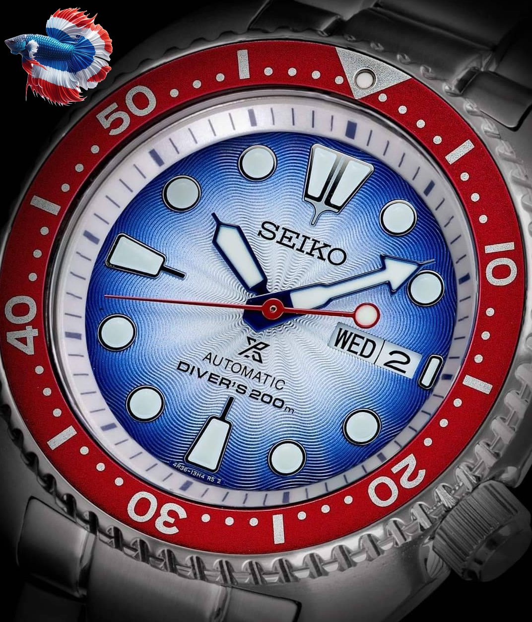 นาฬิกาSeiko Prospex Siamese Fighting Fish Limited Edition รุ่น SRPL17K1,SRPL17K,SRPL17