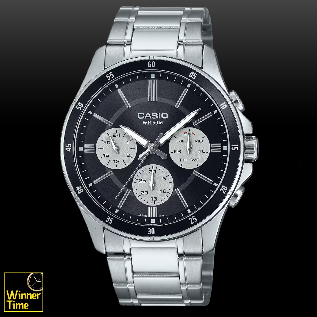 นาฬิกา Casio มาตรฐาน รุ่น MTP-1374D-1A3V