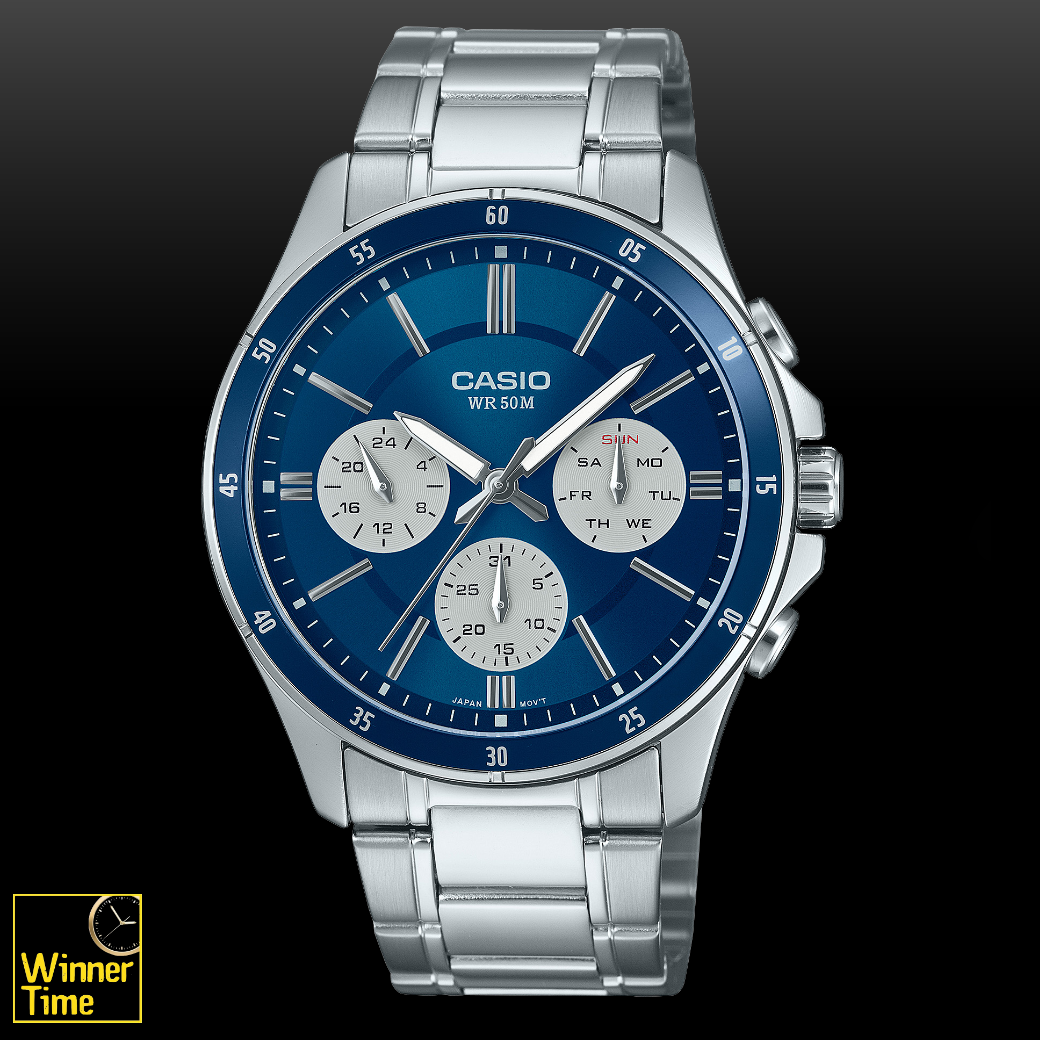 นาฬิกา Casio มาตรฐาน รุ่น MTP-1374D-2A3V